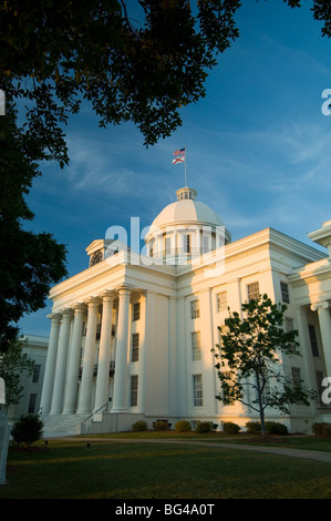 USA, Alabama, Montgomery, State Capitol Building Banque D'Images