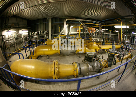 Powerstation nucléaire à Borssele, Pays-Bas Banque D'Images