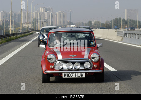 Rover Mini Cooper 1.3i Sportspack W reg 2000 en Italie Banque D'Images