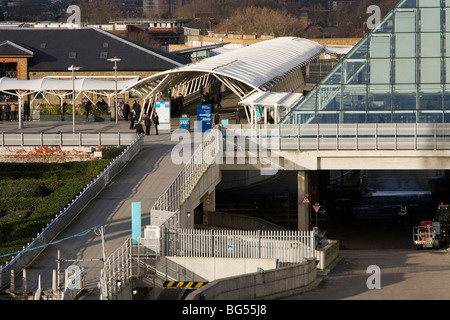 Excel London conference arena Royal Victoria Dock North Woolwich East London England uk go Banque D'Images