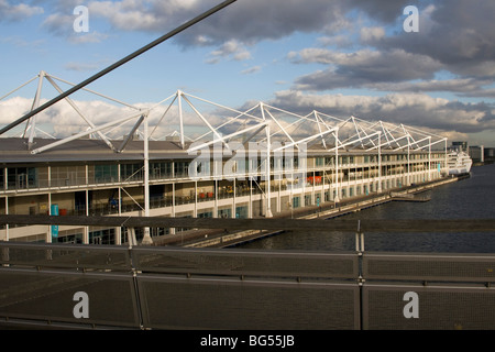 Excel London conference arena Royal Victoria Dock North Woolwich East London England uk go Banque D'Images