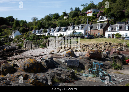 Corrie, l'île d'Arran, Ecosse, Juin 2009 Banque D'Images