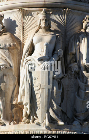Rome - reine de Vittorio Emanuel monument Banque D'Images