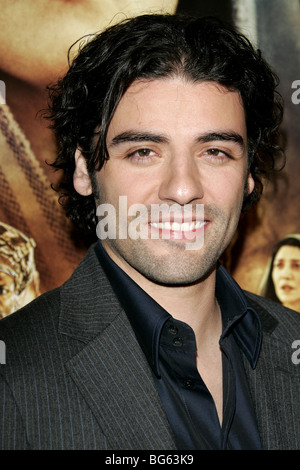 OSCAR ISAAC LE RÉCIT DE LA NATIVITÉ PREMIERE LOS ANGELES BEVERLY HILLS LOS ANGELES USA 28 novembre 2006 Banque D'Images