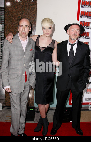 MICK JONES Agyness Deyn & TONY JAMES US NME AWARDS EL REY LOS ANGELES CALIFORNIA USA 23 avril 2008 Banque D'Images