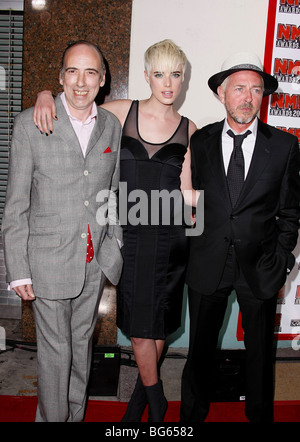 MICK JONES Agyness Deyn & TONY JAMES US NME AWARDS EL REY LOS ANGELES CALIFORNIA USA 23 avril 2008 Banque D'Images