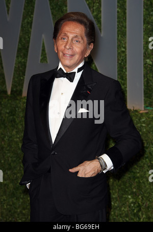 VALENTINO 2009 VANITY FAIR OSCAR PARTY WEST HOLLYWOOD Los Angeles CA USA 22 Février 2009 Banque D'Images