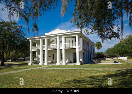 Antebellum mansion au Gamble Plantation Historic State Park à Ellenton en Floride Banque D'Images