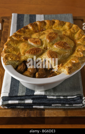 Steak and kidney pie Banque D'Images