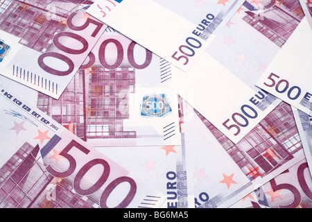 Billets de 500 euros Banque D'Images