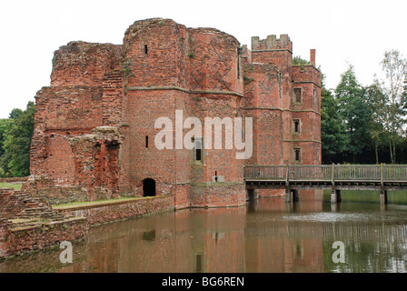 Kirby Muxloe Castle Leicestershire Banque D'Images