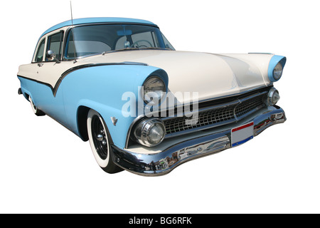 Auto- 1955 Ford Fairlane. Banque D'Images