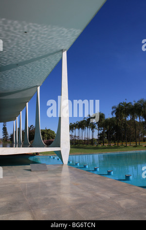 Palais Alvorada, Brasilia, Oscar Niemeyer Banque D'Images