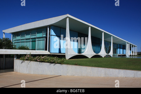 Palais Alvorada, Brasilia, Oscar Niemeyer Banque D'Images