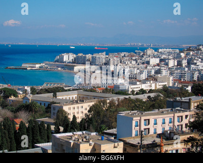 Sommaire des bay, à l'ouest de la ville d'Alger (Zighara et contexte Bab El Oued), l'Algérie, l'Afrique du Nord Banque D'Images