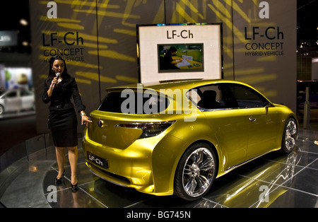 La Lexus LF-Ch concept (N.D. Debut) au Salon automobile de Los Angeles 2009 dans le Los Angeles Convention Center, Los Angeles, Californie. Banque D'Images