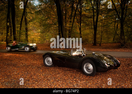 -Frazer Nash Le Mans L. Rep 1951/ R. Mille Miglia. 1952 Banque D'Images