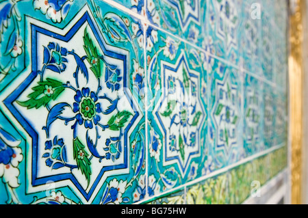 À Iznik le palais de Topkapi, Istanbul, Turquie Banque D'Images