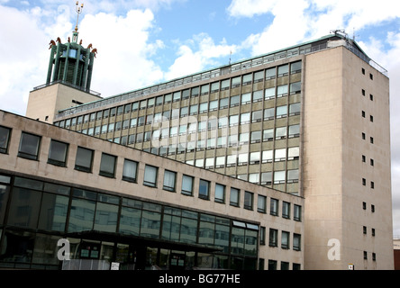 Centre municipal de Newcastle, Angleterre Banque D'Images