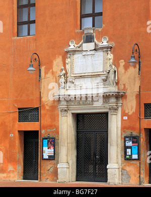 Ferrare, UNESCO World Heritage Site, Emilia-Romagna, Italie Banque D'Images