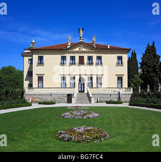 Villa Valmarana ai Nani, près de Vicenza, Vénétie, Italie Banque D'Images