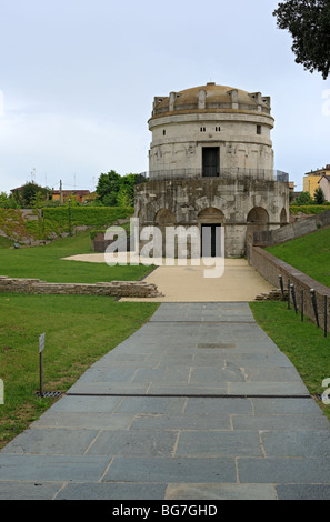 Mausolée de Théodoric (520), Ravenne, Émilie-Romagne, Italie Banque D'Images