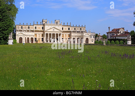 La Villa Pisani, Baroque Stra, Veneto, Italie Banque D'Images