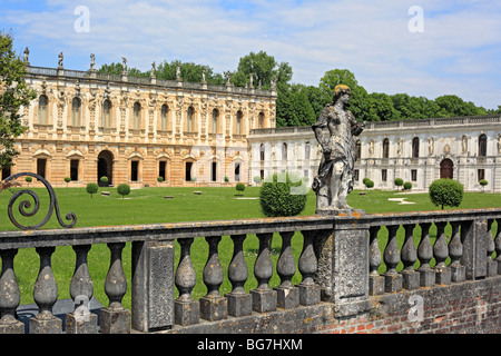 Villa Contarini par Andrea Palladio, Piazzola sul Brenta, Veneto, Italie Banque D'Images