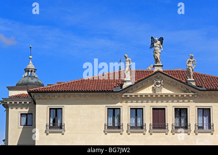 Villa Valmarana ai Nani, près de Vicenza, Vénétie, Italie Banque D'Images