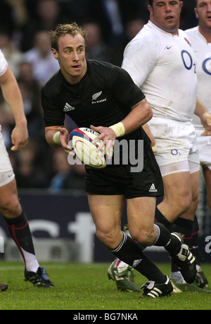 JIMMY COWAN LA Nouvelle-zélande RU ANGLETERRE TWICKENHAM MIDDLESEX 21 Novembre 2009 Banque D'Images