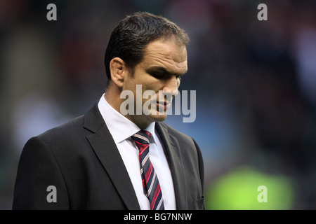 MARTIN JOHNSON ANGLETERRE RU MANAGER DE L'ÉQUIPE ANGLETERRE TWICKENHAM MIDDLESEX 21 Novembre 2009 Banque D'Images