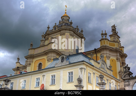 St George's Cathedral (1770), l'oblast de Lviv, Lviv, Ukraine Banque D'Images