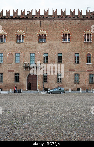 1568 château (Castello Ducale dei Gonzaga), Mantoue, Lombardie, Italie Banque D'Images