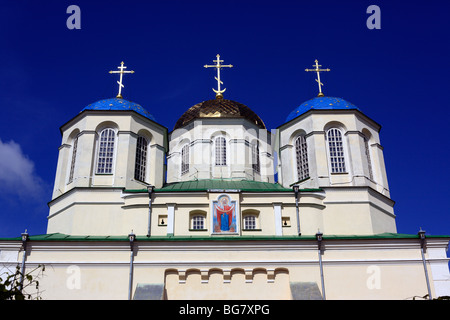 Monastère Ste. Trinité, Mezhirich, Kiev oblast, Ukraine Banque D'Images