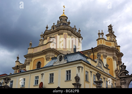 St George's Cathedral (1770), l'oblast de Lviv, Lviv, Ukraine Banque D'Images