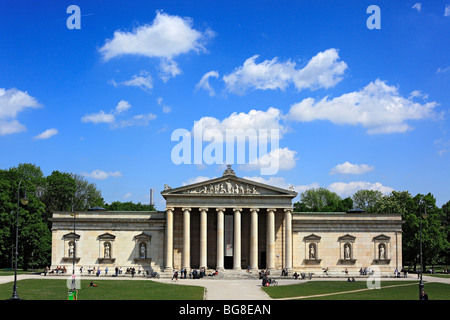 La Glyptothèque par Leo von Klenze (1830), Munich, Bavière, Allemagne Banque D'Images