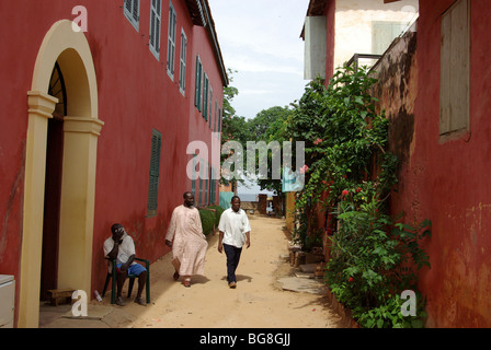 Sénégal : Ile de Gorée Banque D'Images