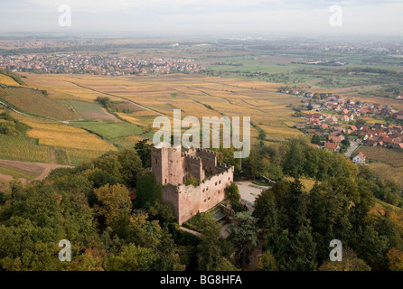 Le 'Château de Kintzheim château' (68) Banque D'Images