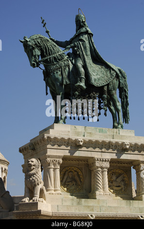 Stephen I de Hongrie ou Saint Stephen (969-1038). Premier roi chrétien de la Hongrie (1000-1038). Banque D'Images