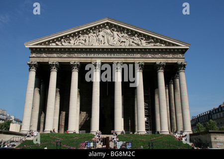 Église de Madeleine (L'Esglese Madeleine). Paris. La France. Banque D'Images