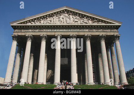 Église de Madeleine (L'Esglese Madeleine). Paris. La France. Banque D'Images