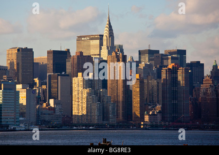 Manhattan Skyline, New York City Banque D'Images