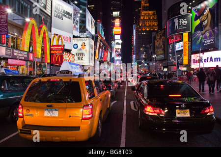Times Square, New York City Banque D'Images