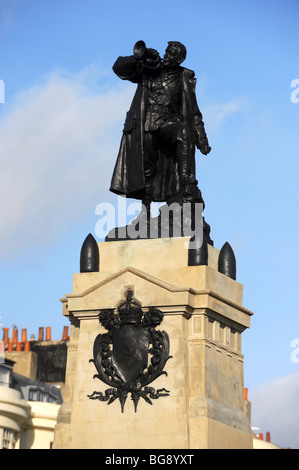 Le Royal Sussex Regiment Monument aux soldats tués dans cette guerre et ceux qui ont été tués au cours des deux guerres mondiales Banque D'Images