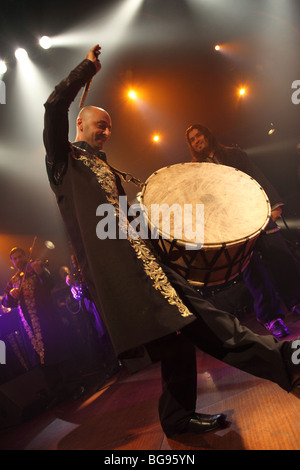 Musique de danse traditionnelle à Beyrouth Liban Banque D'Images