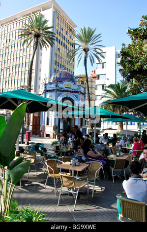 Modernismo cafe kiosque, Parque San Telmo, Las Palmas de Grande Canarie, Fuerteventura, Îles Canaries, Espagne Banque D'Images