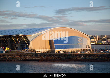 Anneau olympique de Richmond, Richmond, British Columbia, Canada Banque D'Images