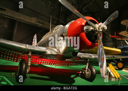 Northrop A-17A des aéronefs d'attaque. National Museum of the United States Air Force. Base aérienne de Wright Patterson, Dayton, Ohio. Banque D'Images