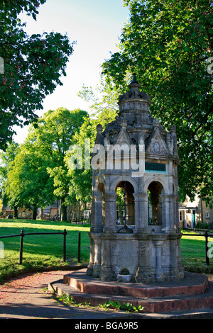 Queen Victoria Memorial Fountain Village Oxfordshire Charlbury Cotswolds England UK Banque D'Images