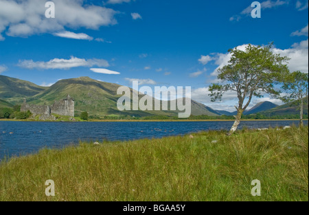 Kilchurn Castle & Loch Awe nr Lochawe Village ARGYLL & BUTE Ecosse avec Ben Cruachan Banque D'Images